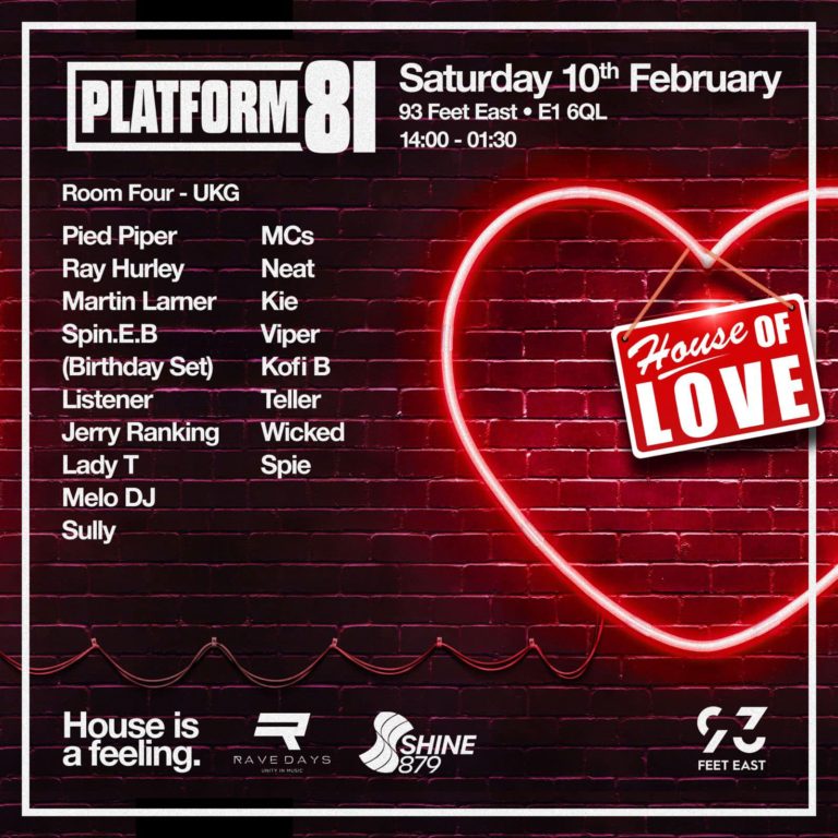 Lady T performing live at Platform 81 in 93 Feet East on 10th February 2024