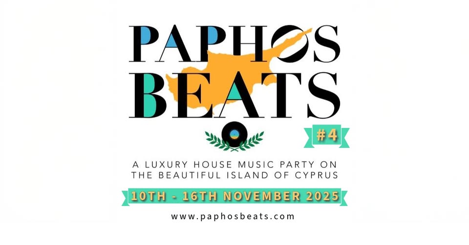 At a luxury resort in Paphos Cyprus the forth event to bring the house music lovers together from across the globe, to ensemble for one week of music celebration, pool parties, themed nights, boat party, beach party and tavern night, with luxury breakfast included with transfers from airport.